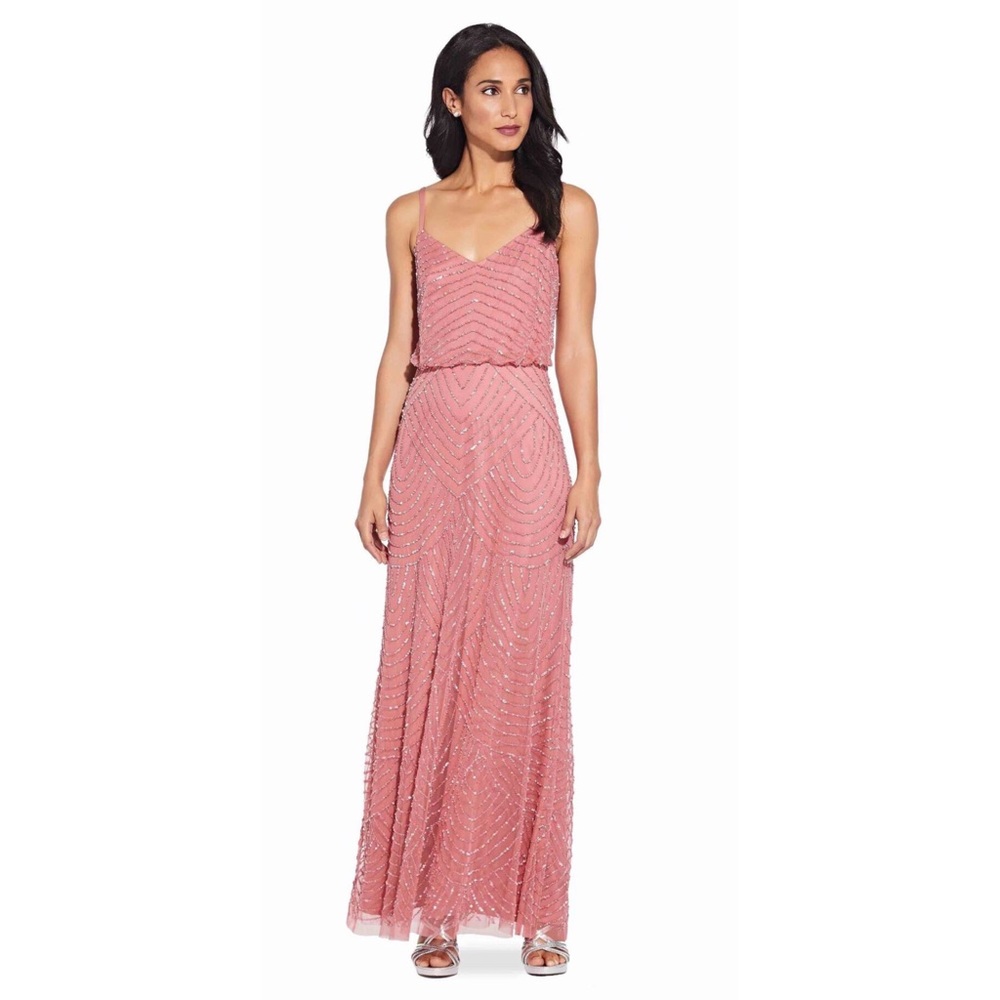 Adrianna Papell Beaded Gown